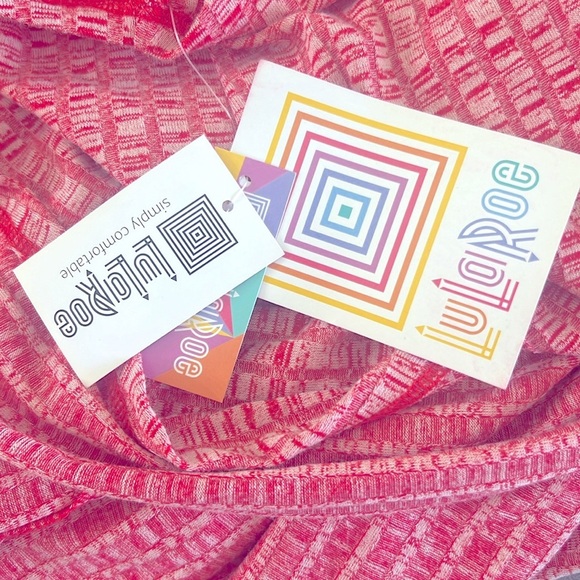 LULAROE Coral 🌺 Sleeveless Knit Cardigan - Picture 6 of 8